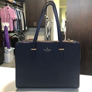 KATE SPADE authentic rectangular blue purse. NEW